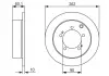 Диск тормозной MITSUBISHI OUTLANDER задн. BOSCH 0986479603 (фото 7)