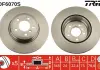 Диск тормозной BMW X5 / X6 R 345 mm &quot;07 &gt;&gt; TRW DF6070S (фото 3)