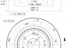 Тормозной диск BREMBO 08.B271.11