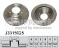 Диск тормозной Mitsubishi PAJERO NIPPARTS J3315025 (фото 1)