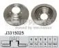 Диск гальмівний Mitsubishi PAJERO (пр-во Nipparts) J3315025