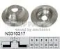 Диск тормозной Hyundai SANTA FE 09-; KIA SORENTO 09- (пр-во Nipparts) N3310317