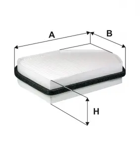 Фильтр салона MB C, CLK / K1016 (WIX-Filtron) WIX FILTERS WP6832