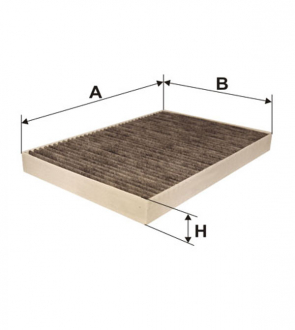Фильтр салона AUDI A4 (угольный) K1078A / (WIX-Filtron) WIX FILTERS WP6999