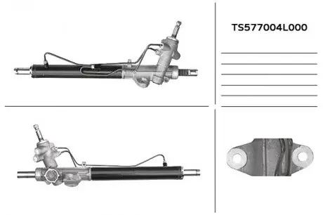 Рейка рульова MANDO TS577004L000