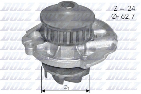 Водяной насос DOLZ S261 (фото 1)