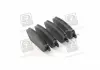 Колодки тормозные дисковые задние Hyundai CM10 09- / SantaFe 06- / Kia Sorento / Mohave 09- (пр-воо Mobis) MOBIS (KIA, Hyundai) 583022JA00 (фото 1)