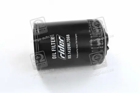 Фильтр масляный VW GOLF, PASSAT, TRANSPORTER III 80-97, AUDI 80,100, A6 94-97 (без упаковки) RIDER RD.1430WL7068