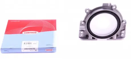 Сальник двигуна REAR VAG 1.6 / 1.8 / 2.0 98-> в корпусі, з монтажною оболонкою PTFE CORTECO 20019557B