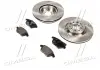 Комплект тормозной передн. SEAT ALTEA, TOLEDO, SKODA OCTAVIA, VW GOLF, JETTA, PASSAT (пр-во REMSA) 81030.02
