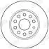 Диск тормозной SKODA OCTAVIA 08-, SUPERB 08-; VW CADDY 2010-; SEAT LEON 05- задн. Jurid 562614JC (фото 2)