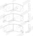 Колодка торм. MITSUBISHI LANCER VI (CK / P_A), OUTLANDER, PAJERO II (V2_W) передние. Jurid 572370J (фото 2)