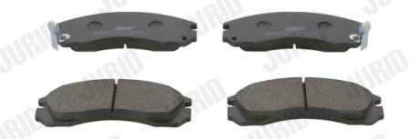 Колодка торм. MITSUBISHI LANCER VI (CK / P_A), OUTLANDER, PAJERO II (V2_W) передние. Jurid 572370J (фото 1)