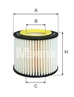 Фільтр масляний двигуна Skoda Fabia; Seat IbizaIV, Cordoba; Volkswagen Polo M-FILTER TE600