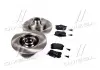 Комплект гальмівний задн. SEAT CORDOBA, TOLEDO 01 / 91-10 / 99, VW GOLF 08 / 91-09 / 97 REMSA 8263.02 (фото 4)