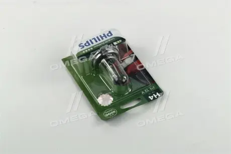 Лампа розжарювання H4 12V 60 / 55W P43t-38 LongerLife Ecovision 1шт blister PHILIPS 12342LLECOB1 (фото 1)