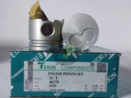 Поршень (компл. На мотор) б / у Toyota 2C-T d86.0 STD (13101-64141, -64110) (пр-во) TEIKIN 46278.STD