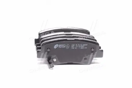 Колодка торм. HYUNDAI ACCENT 2011-, KIA RIO 2011-, KORANDO 2011- задн. REMSA 1362.04