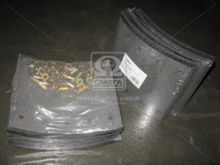 Накладка торм. (Компл. На вісь) PREMIUM 420х180 2-й рем. BPW, KASSBOHRER, SAF RIDER RD 19032/2PR
