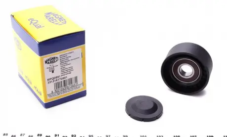 Натяжной ролик, поликлинового ремня FORD (, кор. Код MPQ0551) MAGNETI MARELLI 331316170551