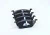Колодка гальм. диск. AUDI/SEAT/SKODA/VW A3/TOLEDO/OCTAVIA/GOLF/BORA передн. (ABS) A.B.S 37008 (фото 4)