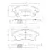 Колодки тормозные диск. Chevrolet AVEO 12-; CRUZE; Opel ASTRA J NIPPARTS N3600914 (фото 1)