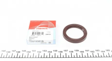 Сальник двигателя N BMW M20 / M21 / M40 / M43 38X50X7 FPM BAVISLDRWX7 CORTECO 12015381B