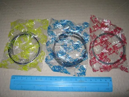 Кільця поршневі / к-т на 3 поршня / STD / UNLEADED TICO 3pcs. (PMC-ESSENCE) PARTS-MALL HCIC-001S (фото 1)