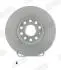 Диск тормозной SEAT TOLEDO, SKODA YETI, VW GOLF VI передние. вент. Jurid 562235JC (фото 1)