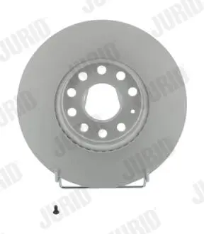Диск гальмівний SEAT TOLEDO, SKODA YETI, VW GOLF VI передн. вент. Jurid 562235JC
