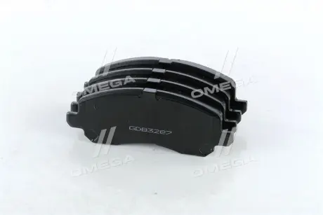 Колодка торм. диск. STANDARD MITSUBISHI LANCER, OUTLANDER 03- передние. RIDER RD.23584STD