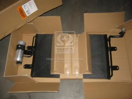 Конденсатор кондиционера SKODA OCTAVIA 97-, GOLF IV (с осушитель) TEMPEST TP.1594310