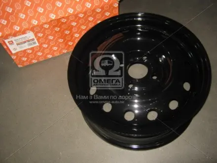 Диск колесный 14х5,5 4x100 Et 49 DIA 56,56 DAEWOO Lanos черный (в упак.) <ДК> Dk-Дорожная Карта 17-3101015-02