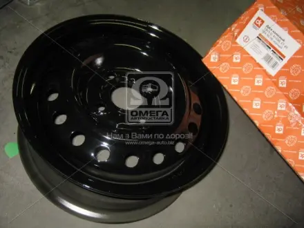 Диск колесный 13х5,0 4x100 Et 49 DIA 56,56 DAEWOO Lanos черный (в упак.) <ДК> Dk-Дорожная Карта Т1301-3101015-02