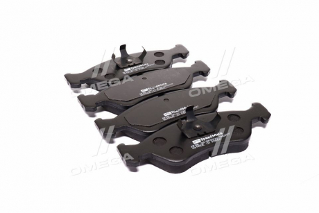 Колодки тормозные дисковые (F) DAEWOO LANOS 1.6 16V (, Korea) SPEEDMATE SM-BPG006 (фото 1)