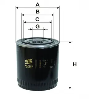 Фільтр масляний двигуна й Bentley, Jaguar, Rolls Royce (Wix-Filtron) WIX FILTERS WL7223