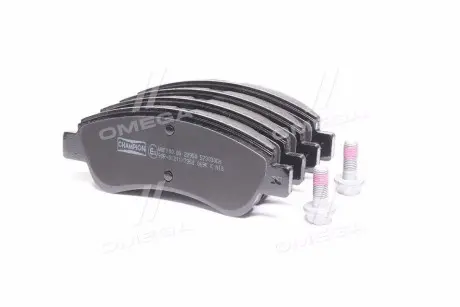 Колодка торм. CITROEN C3, C4, DS3 PEUGEOT 206, 207 передние. CHAMPION 573030CH