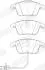 Колодка торм. SEAT ALHAMBRA 2010-; VW SHARAN 2010- передние. Jurid 573258J (фото 2)