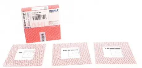 Кільця поршневі OPEL / RENAULT 84.0 (2.5 / 2/2) M9R740 / M9R780 (Mahle) MAHLE KNECHT 021 RS 00113 0N0