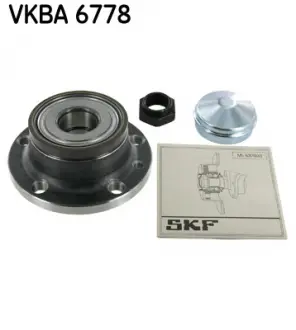 Подшипник ступицы FIAT 500, DOBLO, OPEL COMBO 10- задн. мост SKF VKBA 6778