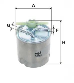 Фільтр палив. Nissan Qashqai, X-Trail; Renault Koleos (WIX-Filtron) WIX FILTERS WF8478