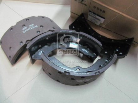 Колодки гальмівні барабанні задні Hyundai Hd35 / hd75 -10 (Mobis) MOBIS (KIA, Hyundai) 5830545A62 (фото 1)