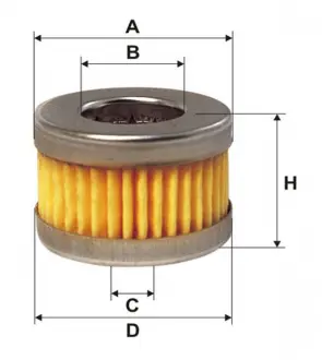 Фильтр топл. газ. оборудование LANDI / PM999 / 2 (WIX-Filtron) WIX FILTERS WF8342 (фото 1)
