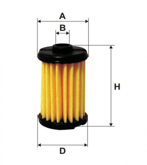 Фильтр топл. газ. оборудование OMNIA / PM999 / 7 (WIX-Filtron) WIX FILTERS WF8347