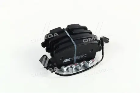 Колодка торм. AUDI A6 2.0-3.0 2011-, A8 2.0-6.3 09- задн. Jurid 573428J