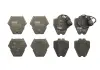 Колодка торм. AUDI A6 (4B, C5), A8 (4D2, 4D8, 4E_) передние. (Пр-во TRW) GDB1371