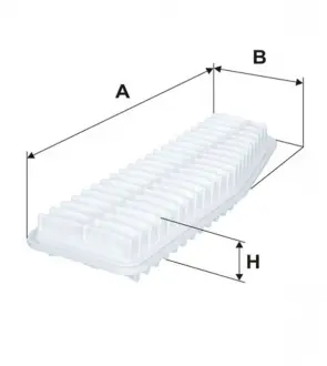 Фильтр воздушный TOYOTA PREVIA 2.4i / AP142 / 5 (WIX-Filtron) WIX FILTERS WA9426
