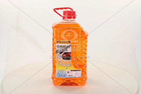 Омыватель стекла зимний -12 STANDARD Orange оранж. (Канистра 4л) <> Dk-Дорожная Карта 48021031061 зима (фото 1)