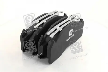 Фото 1 - колодка торм. диск. (Компл. На вісь) ROR TA / LM D DUCO, VOLVO FM, FL <ДК> Dk-Дорожная Карта DK 29125PRO Колодка торм. диск. (Компл. На вісь) ROR TA / LM D DUCO, VOLVO FM, FL <ДК> Dk-Дорожная Карта DK 29125PRO (фото 1)