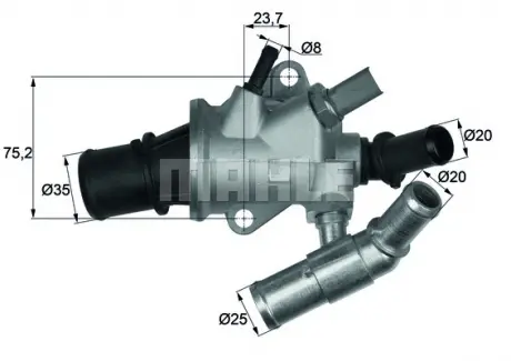 Кольца поршневые FORD 83,0 mm 1,8 TDCI 1,75 x 2,0 x 2,0 (Mahle) MAHLE KNECHT 016 02 N2